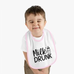 Milk Drunk Contrast Trim Bib - Image 9