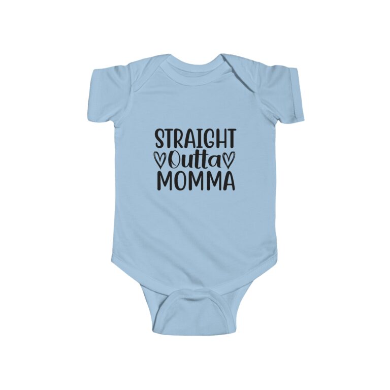Straight Outta Mamma Infant Bodysuit - Image 2
