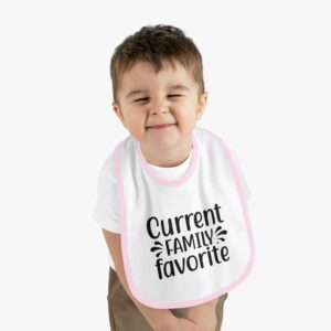 Current Family Favorite Contrast Trim Bib - Image 9