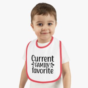 Current Family Favorite Contrast Trim Bib - Image 11