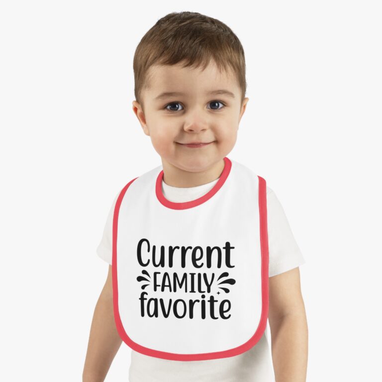 Current Family Favorite Contrast Trim Bib - Image 11