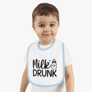 Milk Drunk Contrast Trim Bib - Image 5