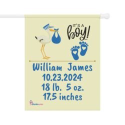 It's a Boy Welcome Banner - Personalized