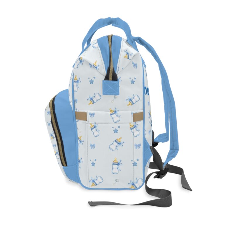 Personalized Multifunctional Diaper Backpack for Boys - Image 3