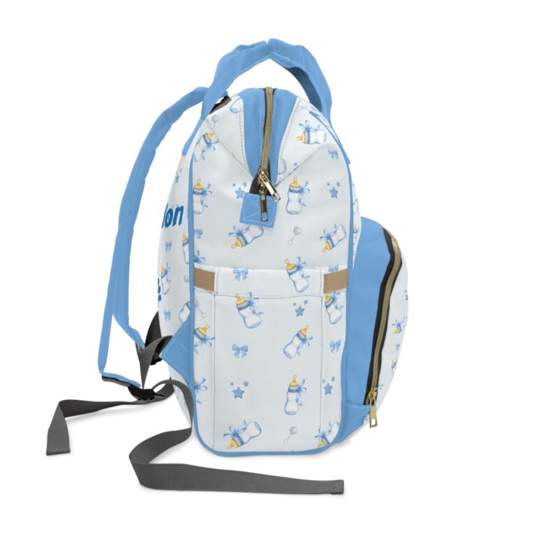 Personalized Multifunctional Diaper Backpack for Boys - Image 4