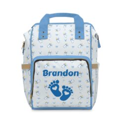 Personalized Multifunctional Diaper Backpack for Boys