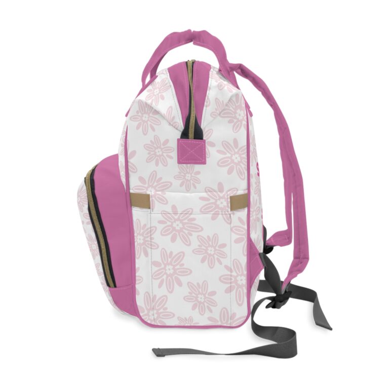 Personalized Multifunctional Diaper Backpack for Girls - Image 3