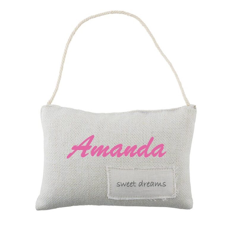 Personalized Sweet Dreams Hang Pillow Girls