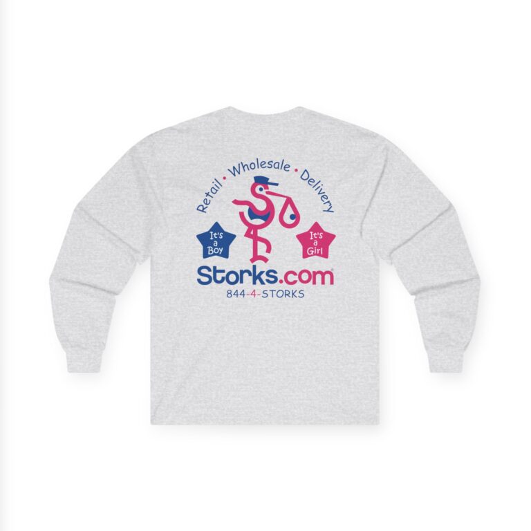 Storks.com Employee Long Sleeve Tee - Image 4