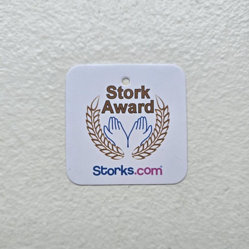 Stork Award Tag