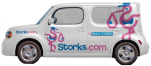 Storks Delivery Car