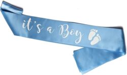 It's a Boy Body Sash