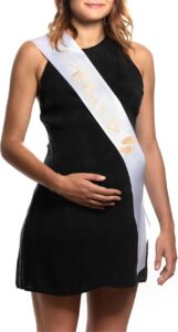 Mother To Be Body Sash on Mom To Be